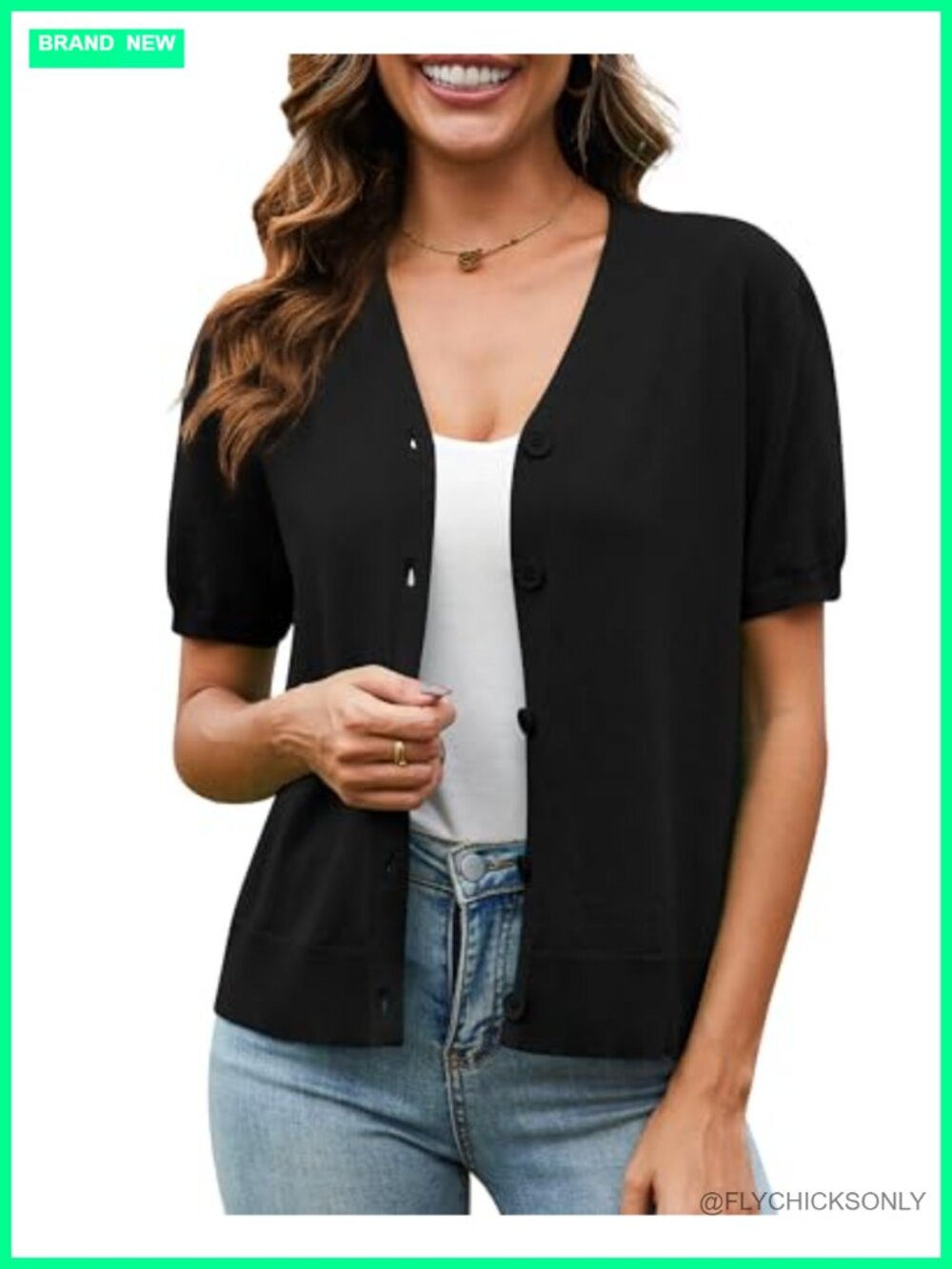 VIISHOW Short Sleeve Lightweight Summer Cardigan for Women
